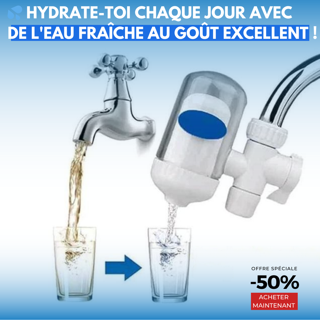 Purificateur D'eau Sous L'évier Avec Propre Du Robinet