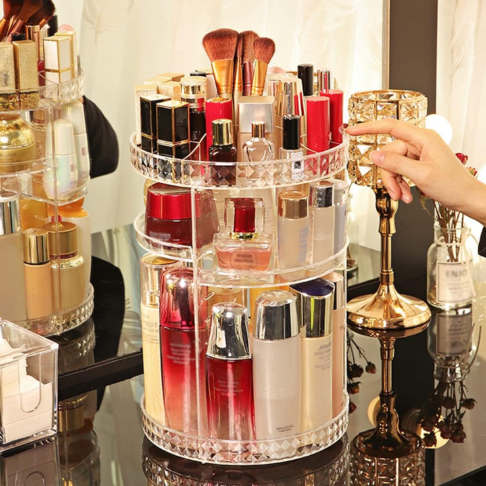 ORGANISATEUR DE MAQUILLAGE ROTATIF