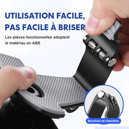 Support téléphone voiture multifonction rotatif à 360