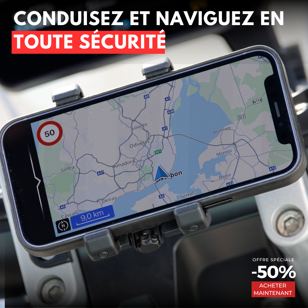 Support téléphone voiture multifonction rotatif à 360