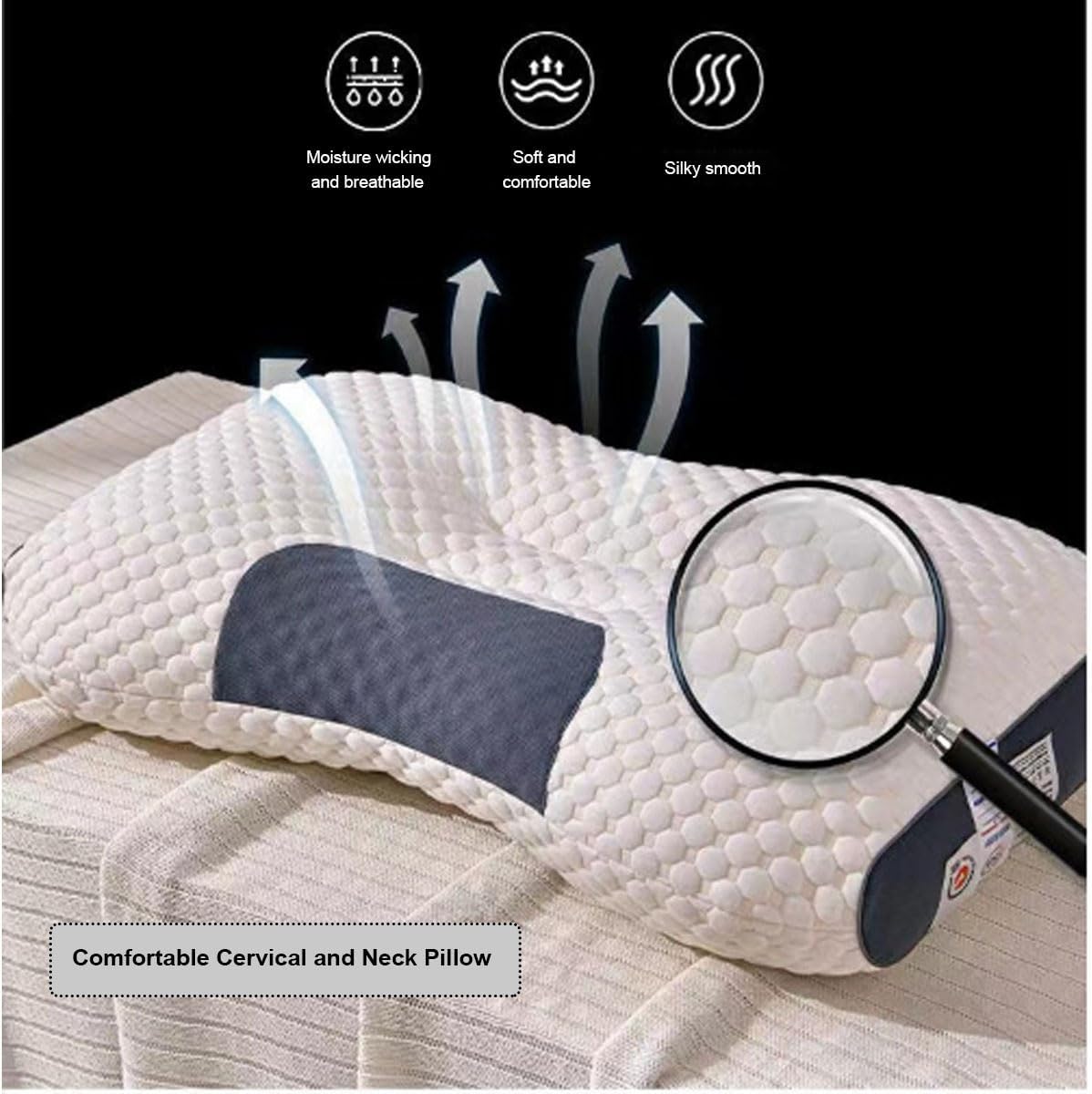 Oreiller De Soutien Confortable Anti Bacterien