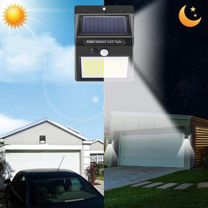 LOT DE 3 Lampe Solaire Exterieur Avec Detecteur de Mouvement