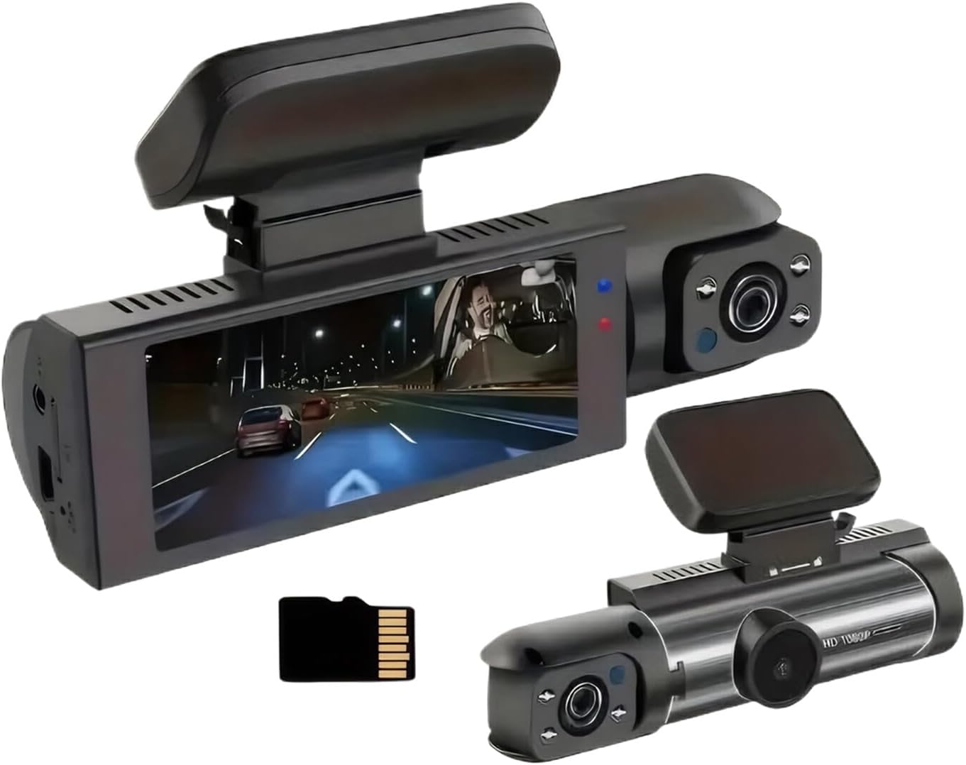 Enregistreur de conduite DVR de voiture avec ventouse