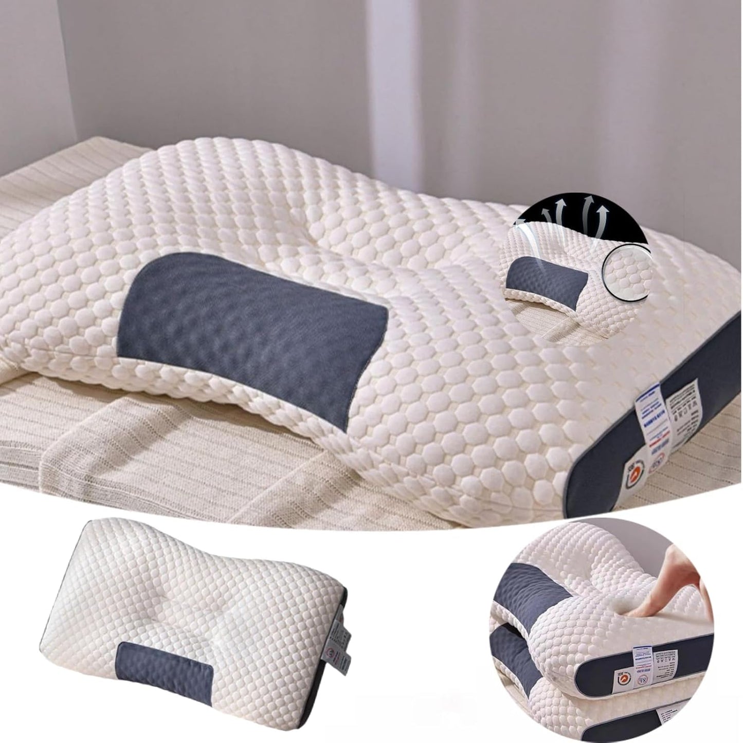Oreiller De Soutien Confortable Anti Bacterien