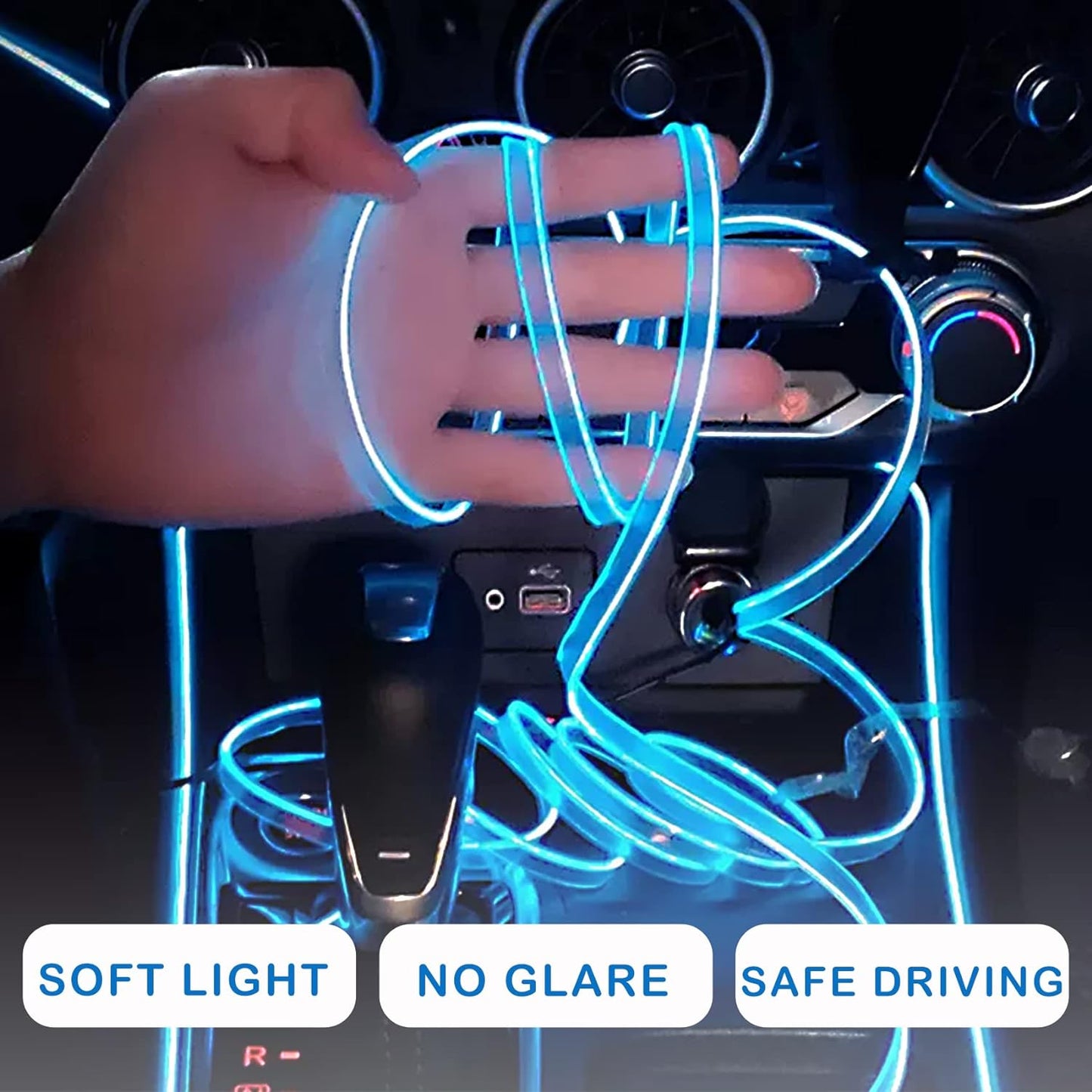 Bande Lumineuse à LED , Éclairage Intérieur De Voiture