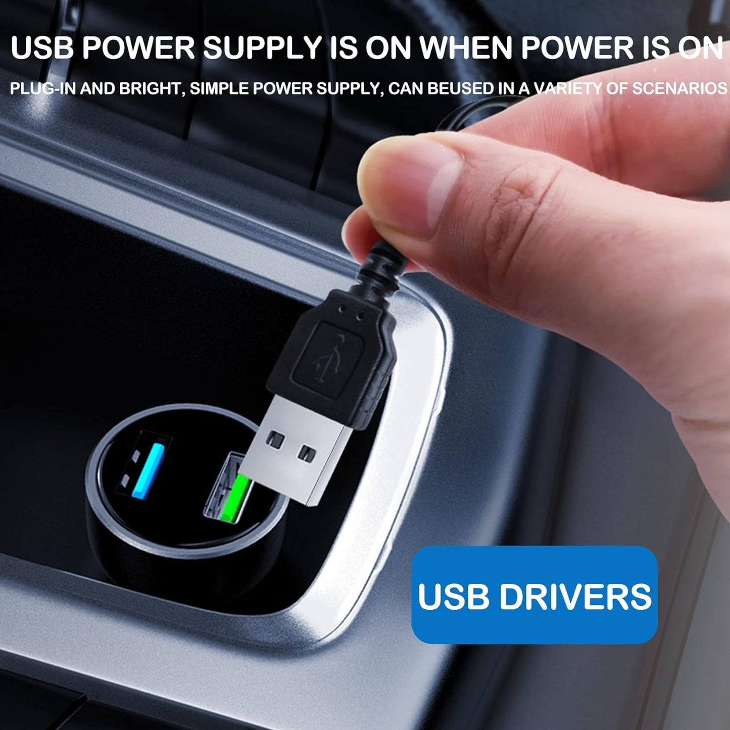 Bande Lumineuse à LED , Éclairage Intérieur De Voiture