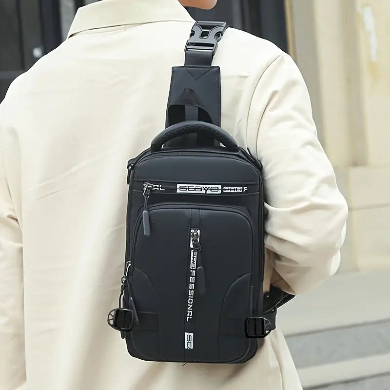 Sac messager étanche multifonctionnel