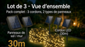 Éclairage décoratif 100% énergie solaire