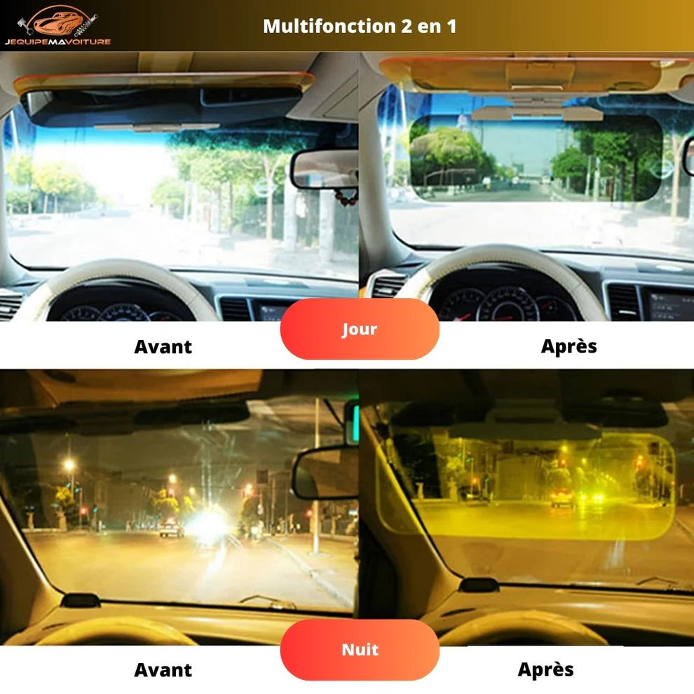 Visor HD™ | Visière anti-éblouissement nuit et jour