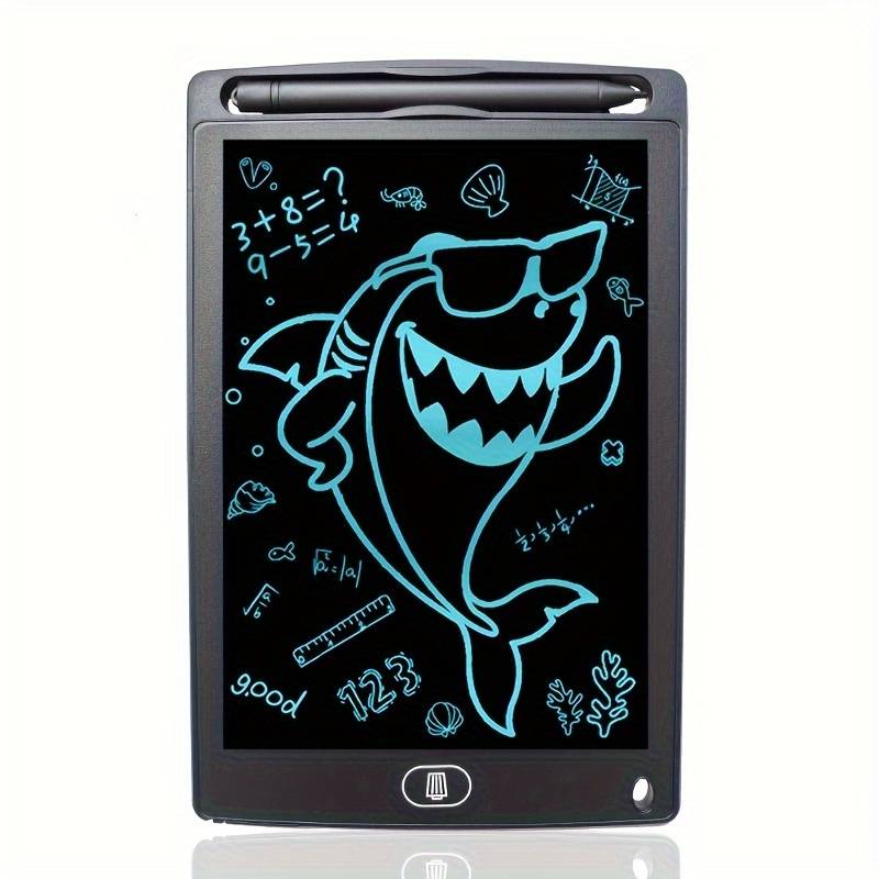 Tableau D'écriture Électronique LCD De 12 Pouces Pour Graffitis, Planche À Dessin Intelligente, Tableau D'écriture